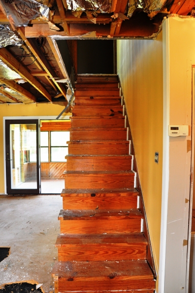 Stairwell before reversed
