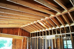 Living Room during renovation