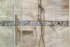 Glass accent tiles