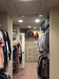 Closet before