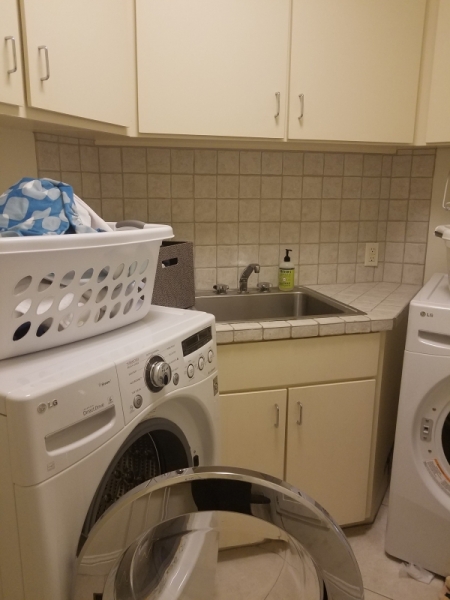 laundry before
